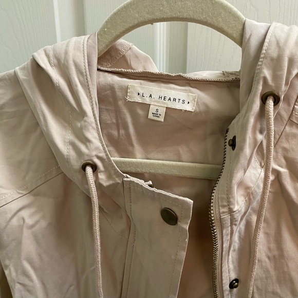 Cream Beige Utility Jacket - Picture 2 of 3